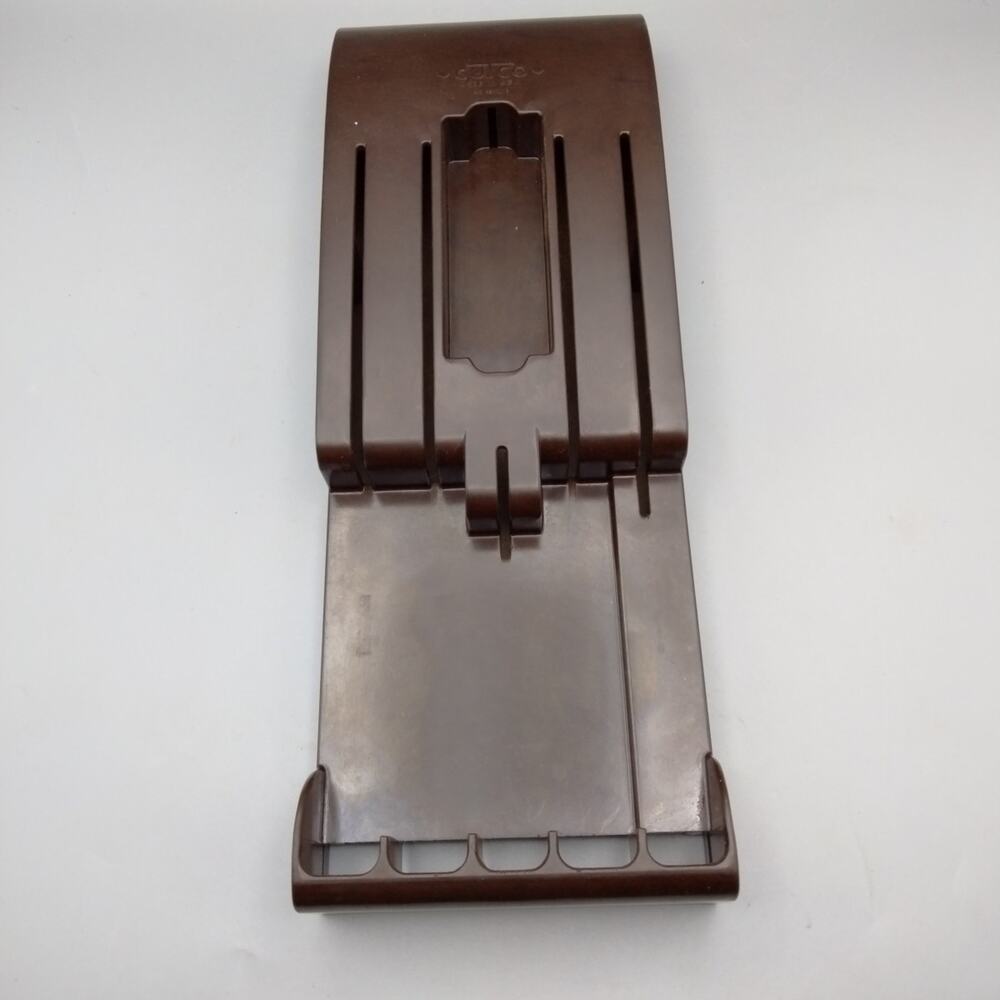 CUTCO Knife Holder with Wall Mount Capability 6 Knife Compartments Made in USA